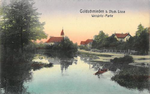126. Goldschmieden b. Dtsch. Lissa Weistritz-Partie.
